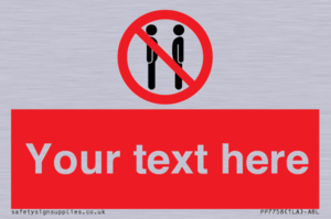 Custom prohibition not face to face